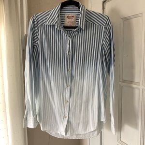 Hombre cotton stripe button down